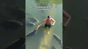 🌎Never miss a fishing opportunity again with the PocketRod🎣 #fishing #fishingvideo #shorts
