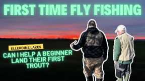 Fly Fishing UK - Beginner Fly Angler - Bung - Ellerdine Lakes - Stillwater Trout
