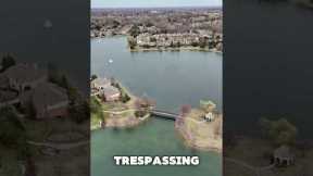 UNEXPECTED catch in this private body of water 🎣😮 #fishing #trespassing #bass #crappie #funny