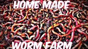 Home Made (DIY) Worm Farm: For Fishing