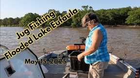 Jug Fishing Flooded Lake Eufaula