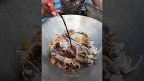 Gigantic Squid Feast: Catching a Massive Amount of Sea Squids & Cooking Them Fresh on a Boat! 🦑🔥
