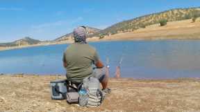 Bank Fishing The Summer to Fall Transition Catfish (New Melones Reservoir)