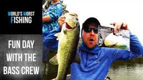 Catching Fish on Homemade Baits! Bass Fishing with Hand Poured Lures