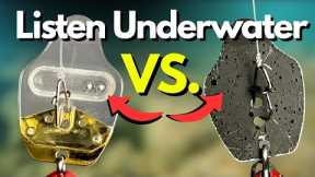 How DIFFERENT Does a Rattling Bladed Jig Sound? (Listen Underwater)