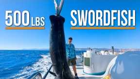 Sight Fishing Monster Swordfish on the Surface