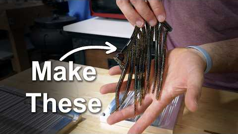 Make Your Own Shakey Head Worms | Epic Bait Molds 5