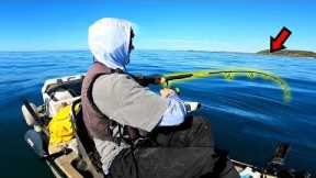 Offshore Kayak Fishing for BIG Fish!!