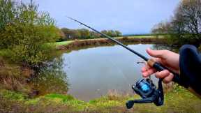 Jigging Worms For Perch On The Canal And Pond!