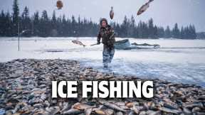 They Have ONLY ONE DAY to Catch Food for the Whole Winter: Munkha Ice Fishing in Yakutia