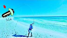 Surf Fishing Camera Captures Crazy Footage Off Florida Coast!
