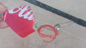 How to make your own bait using two Coca-Cola cans to catch big fish