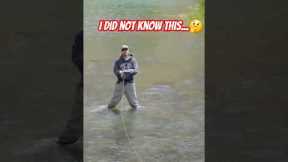 I Didn't Know This Fly Fishing Tip! 😀😄😁 #fishing #flyfishing #tips