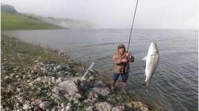 revealing a hot secret fishing  spot - striper