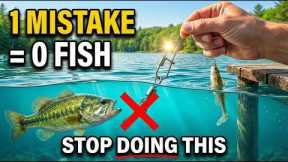 The 5 WORST Fishing Mistakes 99% People Make (Stop Them And TRIPLE Your Catch)