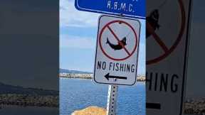 These signs lead to the best fishing spots!