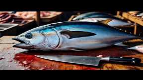 Precision Cuts❗🔥 Yellowfin Tuna Cutting Skills like a Pro in Sorong city, Live Streaming 06 Feb 26