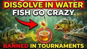 Dissolve This in the Water and the Fish Go Crazy. Tournament Judges Have Already BANNED This Method!