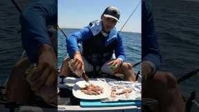 Fresh bonito catch and cook on the seadoo!